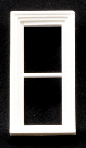 Victorian Narrow Window, 2 Pane, 1/24th Scale